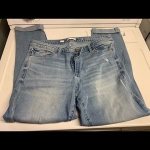 LC Lauren Conrad Cuffed Skinny Ankle, size 16.